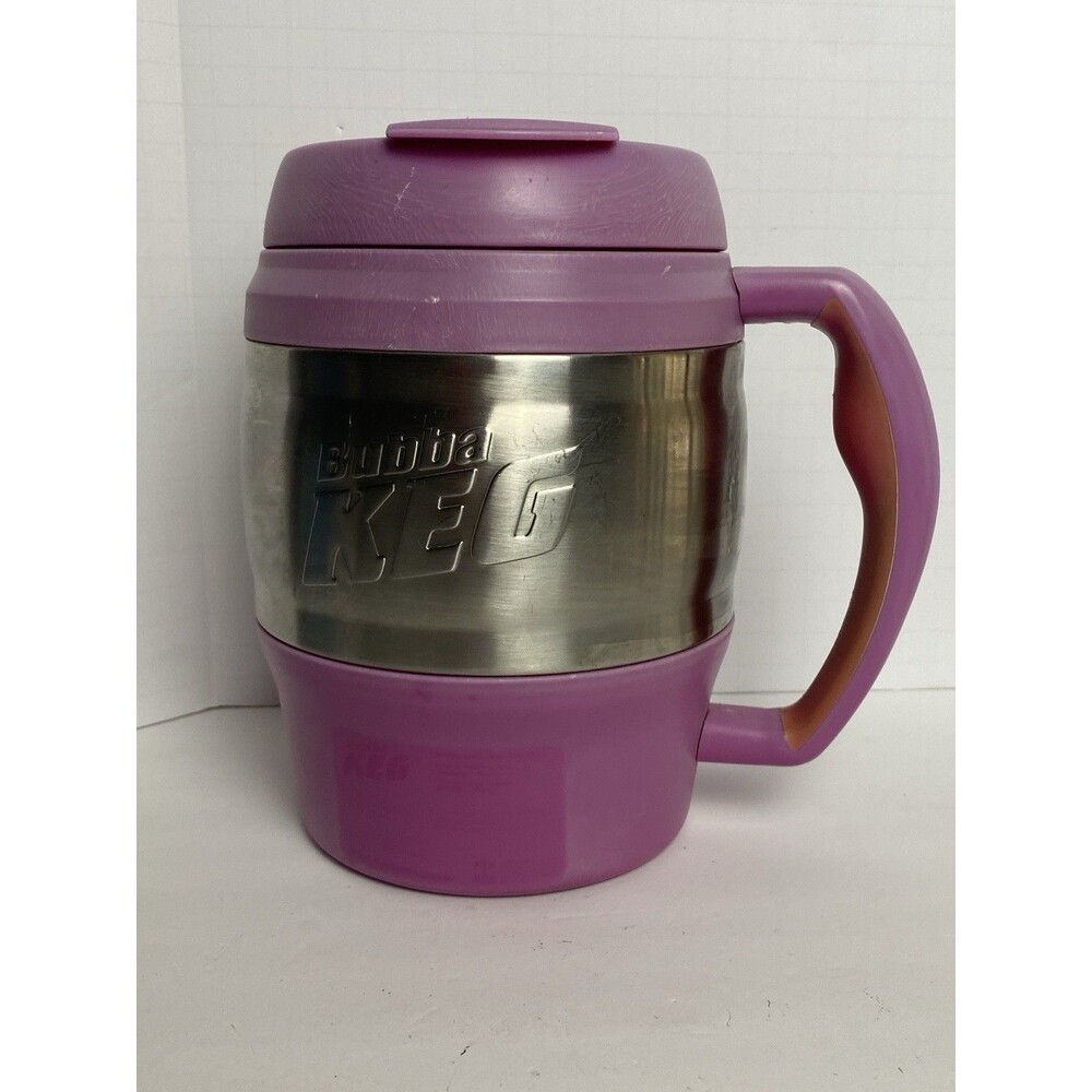 Bubba Keg 52oz Travel Mug with Bottle Opener Pink/Purple & Stainless Steel
